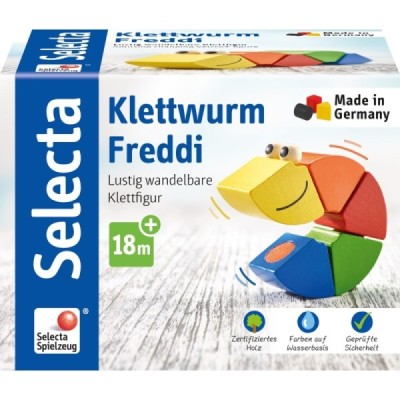 Klettwurm Freddi, 16 cm