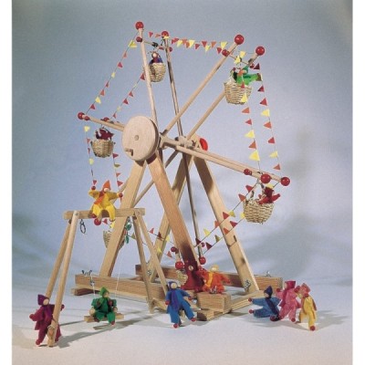 Ferris wheel with 3 dolls kit