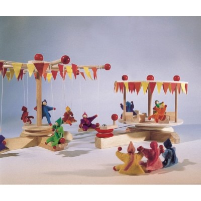 Carousel with 3 dolls kit