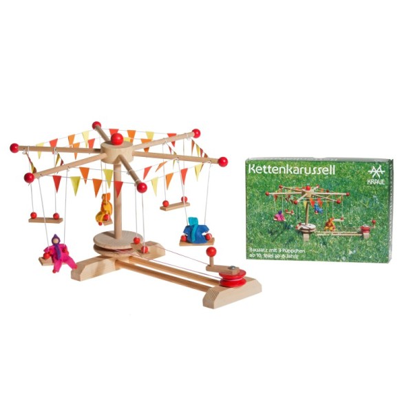 Chain carousel with 3 dolls kit