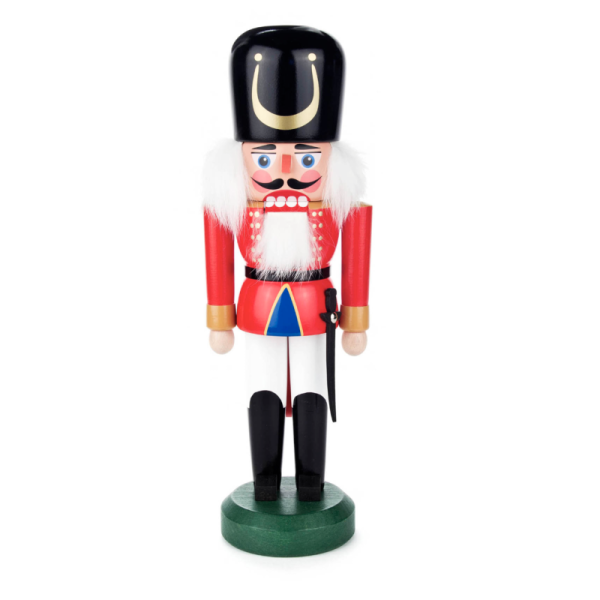 Nutcracker wax soldier red-white 30cm