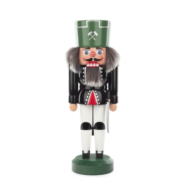 Nutcracker miner green cap 28,5 cm