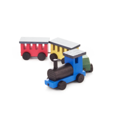 Mini train colored