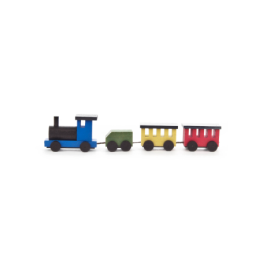 Mini train colored