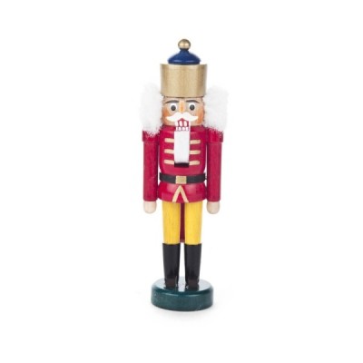 Nutcracker king red-yellow 14.5 cm