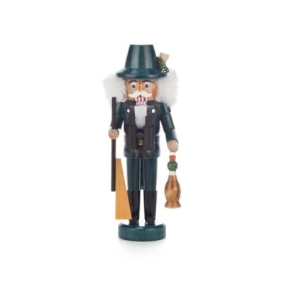 Nutcracker hunter green with gun and duck