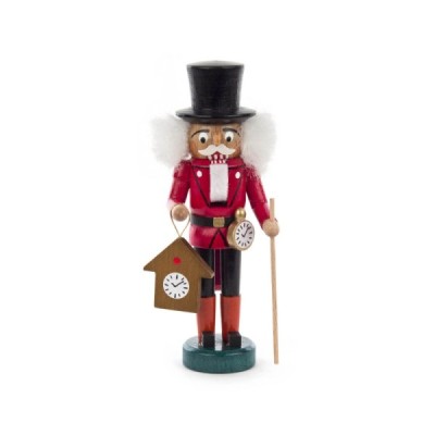 Nutcracker clock dealer colorful 14 cm