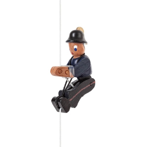 Climbing figure fireman