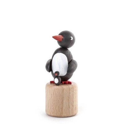 Wackeltier Pinguin mit kind