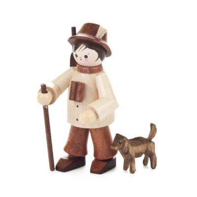 Forester with dog nature