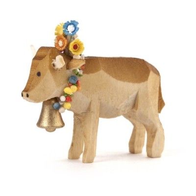 Guida alpina del bestiame - mucca ornamentale