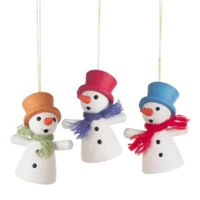 Bbehanging snowman (3 pieces)