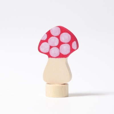 Push-in figure toadstool