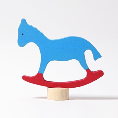 Rocking horse plug-in figure