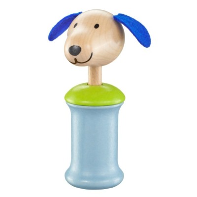 Ringo dog, grasping toy squeaker