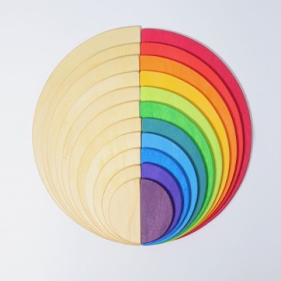 Rainbow semicircles