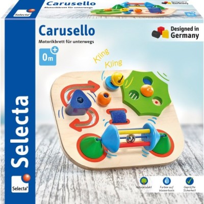 Carusello, motor activity board for on the go, 19 cm