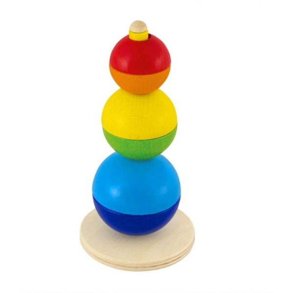 Stacking tower, ball, 16 cm