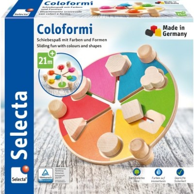 Coloformi, sliding fun with colors and shapes, 19.5 cm