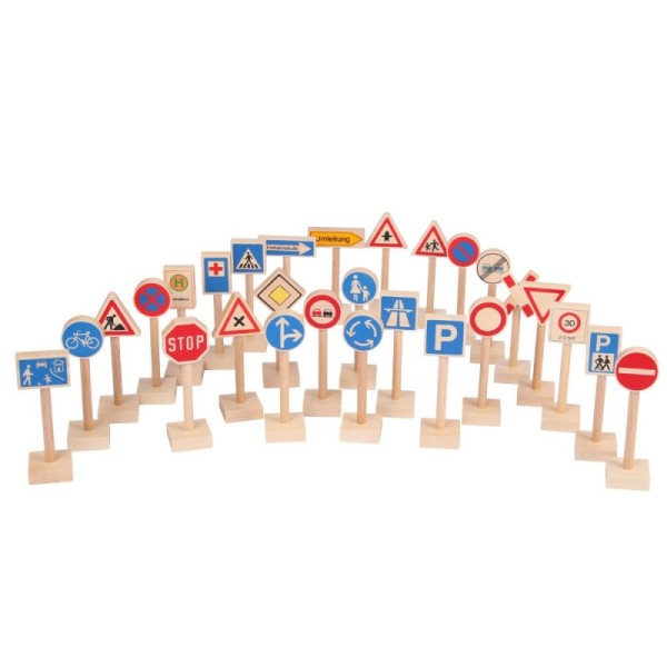 Traffic signs 28 pieces