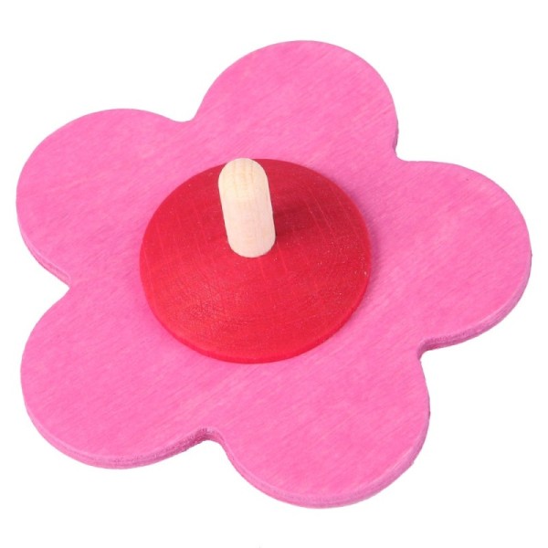 Flower spinning top