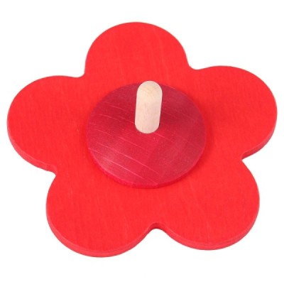 Flower spinning top