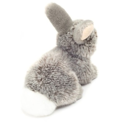 Bunny sitting gray 18 cm