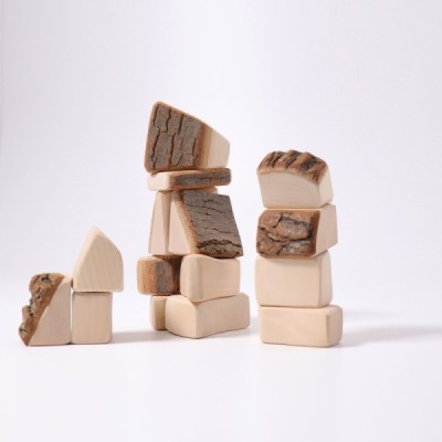 Bark building blocks