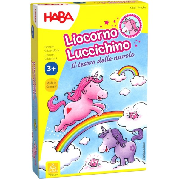 Unicorn glitter happiness - cloud prancing