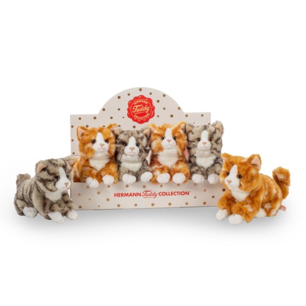 Cats 2-col. assorted 18 cm in display