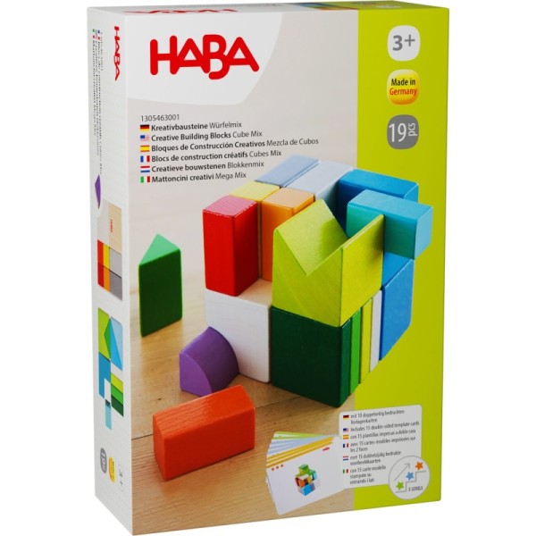 3D creative building blocks cube mix