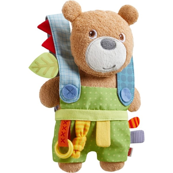 Play trainer bear fun with squeaker and rattle