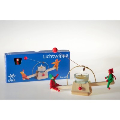 Light rocker with dolls kit with tea light