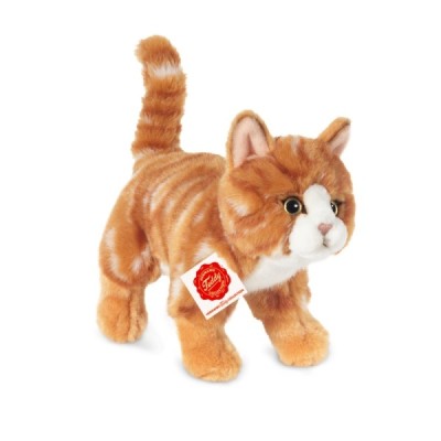 Gatto in piedi rosso ottenere. 20 cm