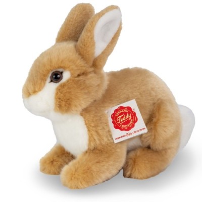 Rabbit sitting beige 20 cm