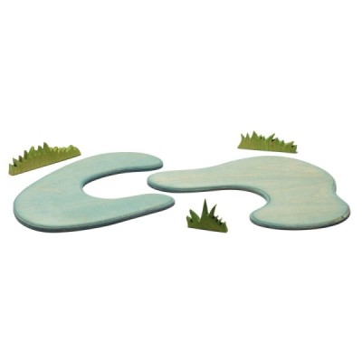 Pond plate 2-piece