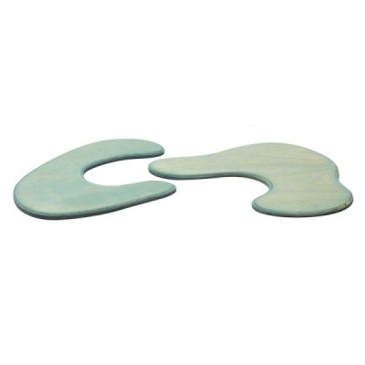 Pond plate 2-piece