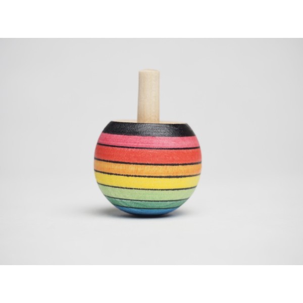 Rainbow spinning top