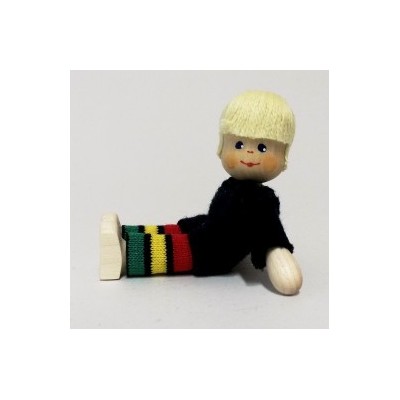 boy, sweater, blonde hair