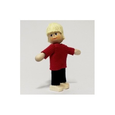 boy, sweater, blonde hair