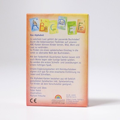 Alphabet card game