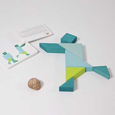 Tangram turchese