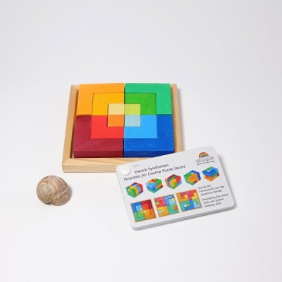 Gioco di costruzione di piccoli quadrati