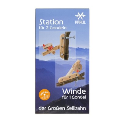 Winch for 1 gondola/station for 2 gondolas