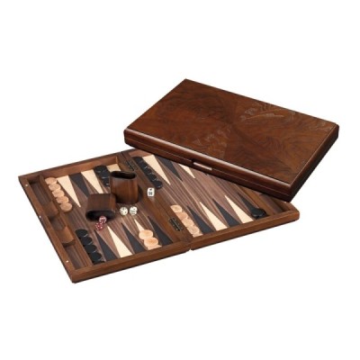 Backgammon Rinia, large, magnetic closure