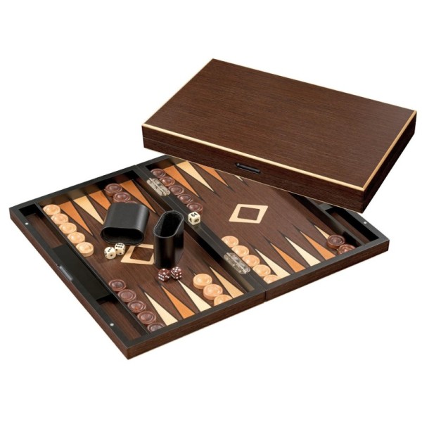 Backgammon Anafi, large, magnetic closure