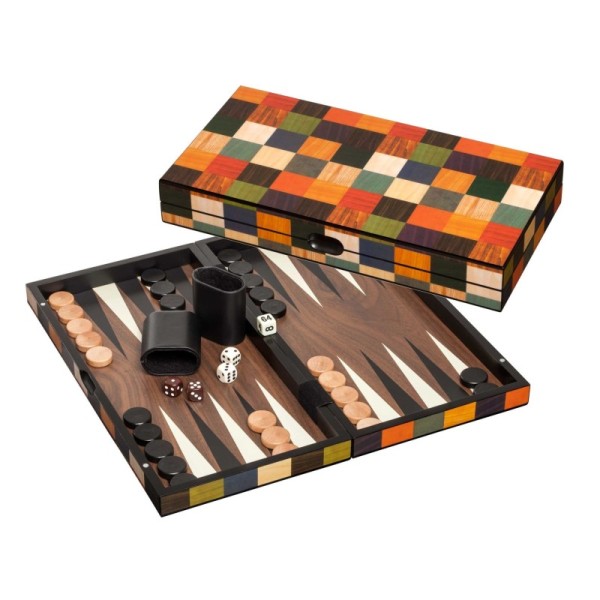 Backgammon Fourni, medium, magnetic closure