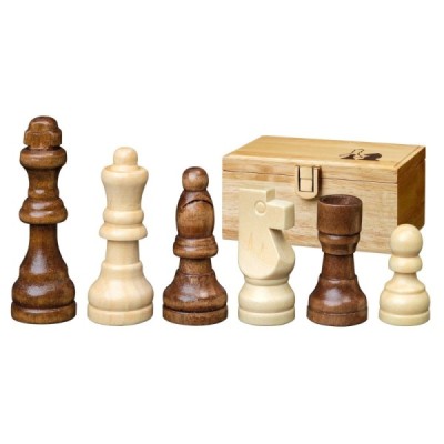 Chess pieces Remus, KH 64 mm, in wooden box