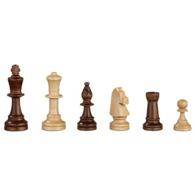 Chess pieces Henry VIII, KH 90 mm, weighted, in polybag