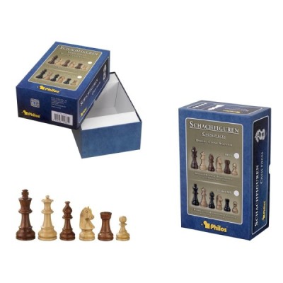 Sigismund chess pieces, KH 70 mm, in setup box